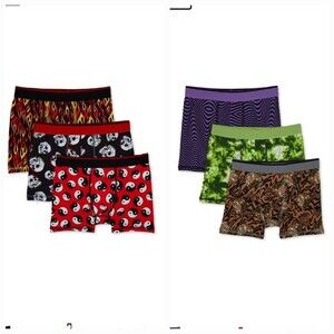 Wonder Nation Boys Boxer Brief Tiger Underwear, 3-Pack, Size M (8)